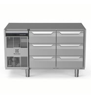 Electrolux Professional Endüstriyel Soğutmalı Tezgah 6x1/3 Çekmeceli 290 Lt -2+10°c, Aısı 304 Üst Tablasız EH2H7CC
