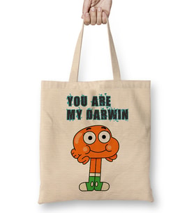 You Are My Darwin Gumball 01 Bez Çanta Uzun Saplı