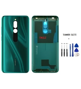 Xiaomi Redmi 8 FULL Kasa Arka Kapak Yan Tuş Takımı YEŞİL - TAMİR SETİ