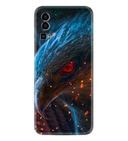 General Mobile Gm 23 Kılıf Silikon Desen Özel Seri Şahin 1756
