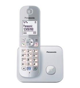 Panasonic KX-TG6811 Dect Telefon Gri (Gri-Beyaz)