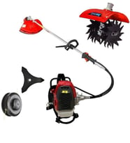 Garden Pro 520D Benzin Motorlu Tırpan + Baseh Çapalama Aparatı 2+2