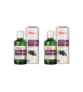 Balen Üzüm Çekirdeği Yağı Soğuk Pres 50 ml 2 Adet
