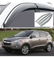 Hyundai Ix35 Uyumlu 2010 Sonrası Kromlu Cam Rüzgarlığı Parça