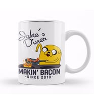 Adventure Time Bacon   Pancakes Kupa Bardak Porselen