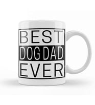 Best Dog Dad Ever 04 Kupa Bardak Porselen