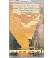 (Plak Değildir KASET tir) Anadoluyum Ben Tanıyor Musun Açılmamış Jelatininde Kaset