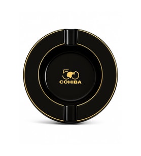 Cohiba 50. Yıl İkili Siyah Büyük Porselen Puro Küllüğü - TR8852