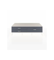 Kronos TV Ünitesi 3 Çekmeceli  176x59x51 Çam-Aytaşı/Antrasit