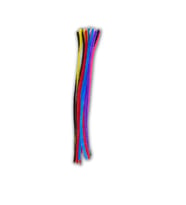 Şönil Renkli 50 Cm 25'li 1 Paket Ticon 50 cm Renkli Tüylü Tel 25 li 1 Paket (Karışık)