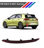 Golf 8 Arka Tampon Reflektör L 2021 Sonrası