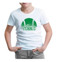 Tenis - Tennis Green Beyaz Çocuk Tshirt