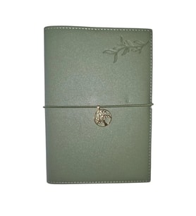 VICTORIA'S JOURNALS CHARM HAYAT AĞACI 126-2744 VEGAN DERİ KAPAK 13X18 cm 100 gr. 96 YP. KREM ÇİZGİLİ