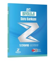 Zeduva Yayınları Biosem AYT Biyoloji 1 Kitap 3 Kamp Soru Bankası