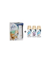 Glade Otomatik Sprey X Okyanus Sessizliği X Temiz Çarşaf Ferahlığı X Lavanta Ferahlığı X Temiz Çarşaf Ferahlığı = 3 X 269 Ml