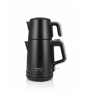 Narte Taste Series 2200W Elektrikli Çelik Çaydanlık ve Su Isıtıcı - Mat Siyah