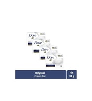 Dove Beauty Cream Bar Katı Güzellik Sabunu Original Nemledirici Etkili 90 G X4 Adet