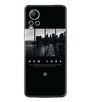 Infınix Note 12 Kılıf Silikon Desen Özel Seri New York 1612