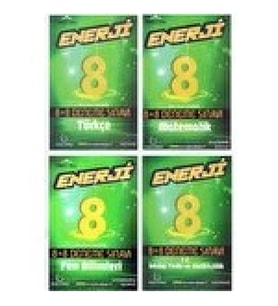 LGS 8.SINIF ENERJİ MATEMATİK FEN TÜRKÇE İNKILAP 8+8 DENEME