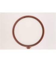 Nurge Plastik Vidalı Nakış Kasnak No:2 - 228 mm Kahverengi