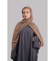 Taba Düz Klasik Şal İtalyan Dikişli Relax Kumaş Sade 202128_33