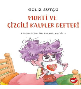 Monti Ve Çizgili Kalpler Defteri