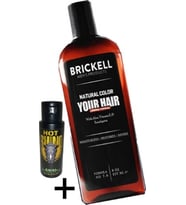 Brickell Saçsakal Beyazlıkgiderici 237 ml Erkeklere Özel Şampuan + Hotrhino Analrahatlatıcı Krem