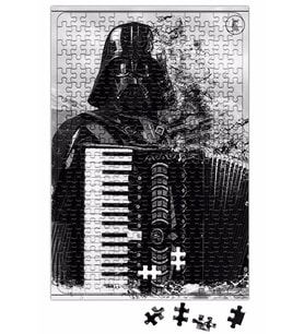 Darth E Seu Acordeon! Puzzle 240 Parça Yapboz