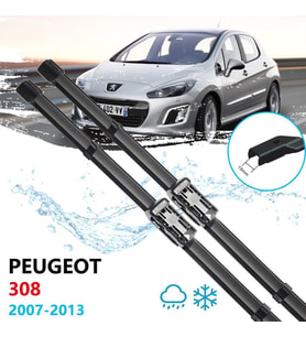 Peugeot 308 Ön Cam Muz Silecek Takımı 2007-2013