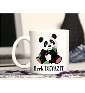 ÇOÇUKLARA ÖZEL KUPA BARDAK ( PANDALI )