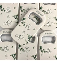 Şişe Açacak Magnet *Nişan - Kına - Nikah - Düğün* Hediyelikleri 30 Adet