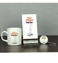 Türkçe Öğretmeni Üçlü Set (Kupa + Telefon Standı + Anahtarlık) 001