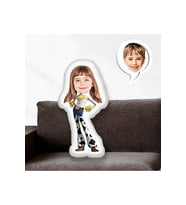 Kişiye Özel Fotoğraflı Kovboy Toy Story Yastık 115605 30 cm