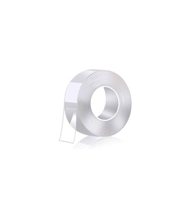 Şeffaf Çift Taraflı Nano Bant 30mm x 2m, Güçlü ve Çok Amaçlı Kullanım