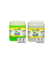Akbel Zıp Zıp Slime 2 Renk Şeffaf 5 kg + Yeşil 5 kg + Boraks