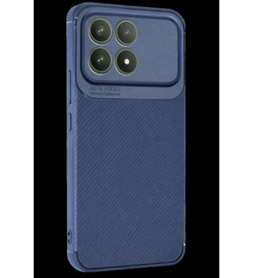 Poco F8 Pro Auto Focus Karbon Kapak - Lacivert