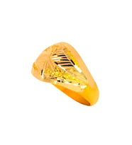 Cigold Taşsız Yüzük 14 Ayar Altın 2,58 Gr OA-K21801028912 (SARI-TABA)