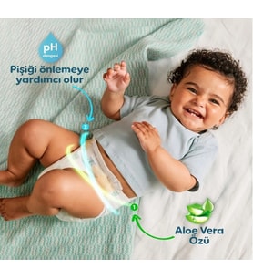 Aktif Bebek Süper Paket Bebek Bezi 3 Beden 58 Adet