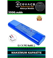 Ecovacs Deebot Ozmo 930 3500mAh Robot Süpürge Bataryası - Yüksek Yoğunluklu Li-ion Hücre