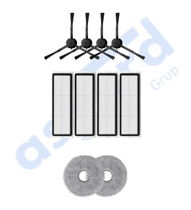 DREAME X20 MAX-X20 PRO UYUMLU 4 Yan Fırça 4 Filtre 2 Mop