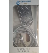 GROOZE MAFSALLI LÜX DUŞ SETİ - DUŞ TAKIMI - TİTAN - KUTU AMBALAJ