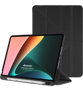 Xiaomi Redmi Pad SE 8.7 Kılıf Origami Pencil Siyah [Redmi Pad SE 8.7 ile Uyumlu Kılıf - Siyah]