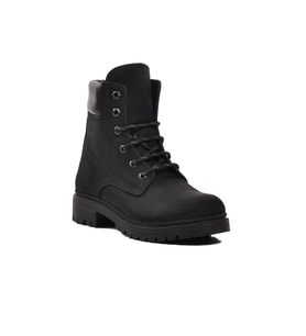 Ayakmod 90001-9 Siyah Nubuk İçi Polarlı Hakiki Deri Unisex Bot
