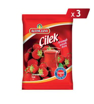 Altıncezve Çilek Aromalı İçecek Tozu 250 Gr - 3LÜ PAKET
