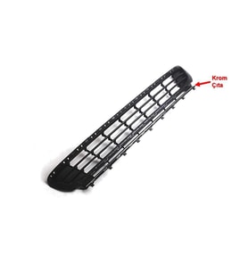 VW Golf 7 2013-2017 Ön Tampon Orta Izgarası Kromlu Orj Tip 5G0853671