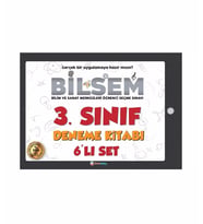 Minik Bilgin Yayınları 3. Sınıf Bilsem Deneme Sınavı Kitabı 