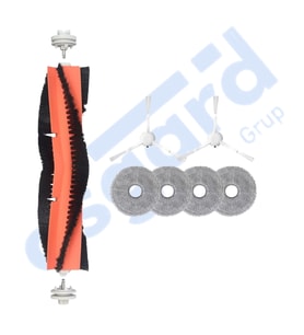 XİAOMİ S10+ , S20+ , X10+ , X20+ Uyumlu 1 Ana Fırça 2 Yan Fırça 4 Mop PKT-iasgf0000827