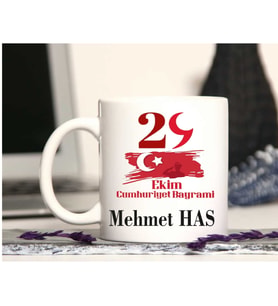 29 EKİM CUMHURİYET BAYRAMI KUPA BARDAK ( FOTOĞRAF BASKILI )