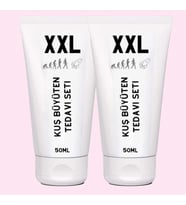 Kuş Büyütmeye 2 Adet Erkeklere Özel Enine-Boyuna-Hacmine Pe.Nismasaj Bakımkremi 50 Ml