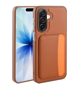 Samsung Galaxy A17 Uyumlu Kılıf Kartlıklı Zore X-Kart Silikon Kapak
